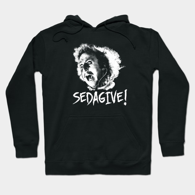 WHITE ART - SEDAGIVE! Hoodie by TattoVINTAGE